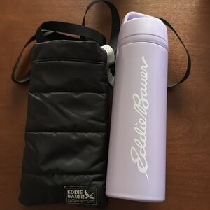 Eddie Bauer Water Bottle with Carrying Pouch